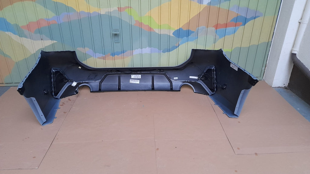 BMW 3er G20 G21 LCI M Paket Stoßstange hinten rear bumper Brooklyngrau 6*PDC