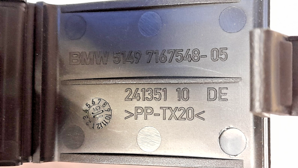 ORIGINAL BMW Warnblink Dreieck Halter Halterung Clip Klemme 51497167548