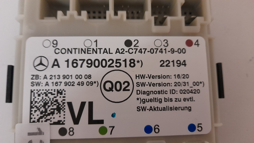Mercedes-Benz A1679002518 Türsteuergerät vorne links W205 W213 C238 C257 X290
