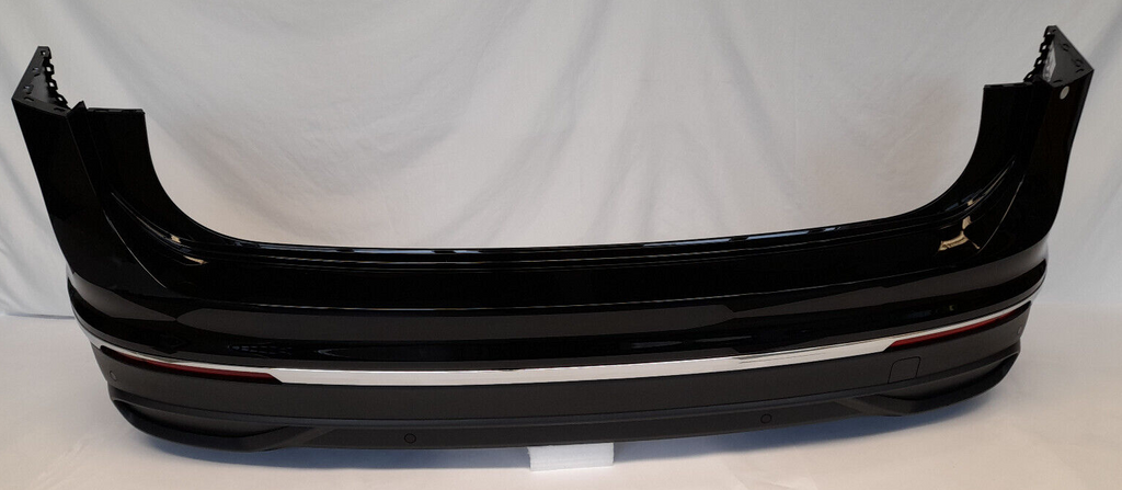 Original VW Tiguan AX1 Facelift Stoßstange Stoßfänger hinten Deepblack C9X 4XPDC [359]