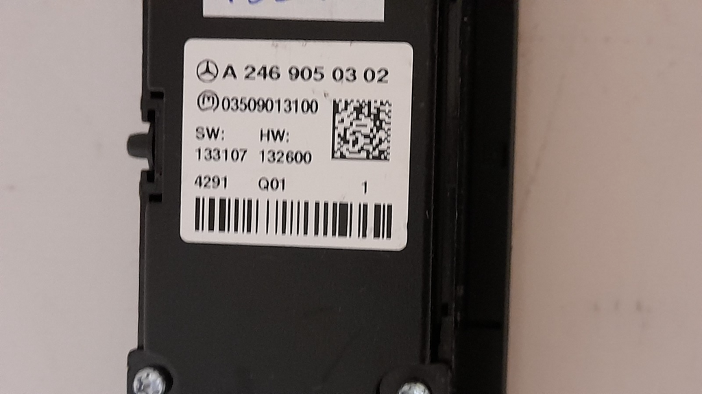 Original MERCEDES-BENZ A2469050302 SCHALTERBLOCK SWITCH BLOCK