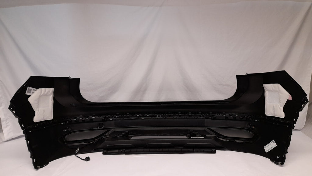 Original VW Tiguan AX1 Facelift Stoßstange Stoßfänger hinten Deepblack C9X