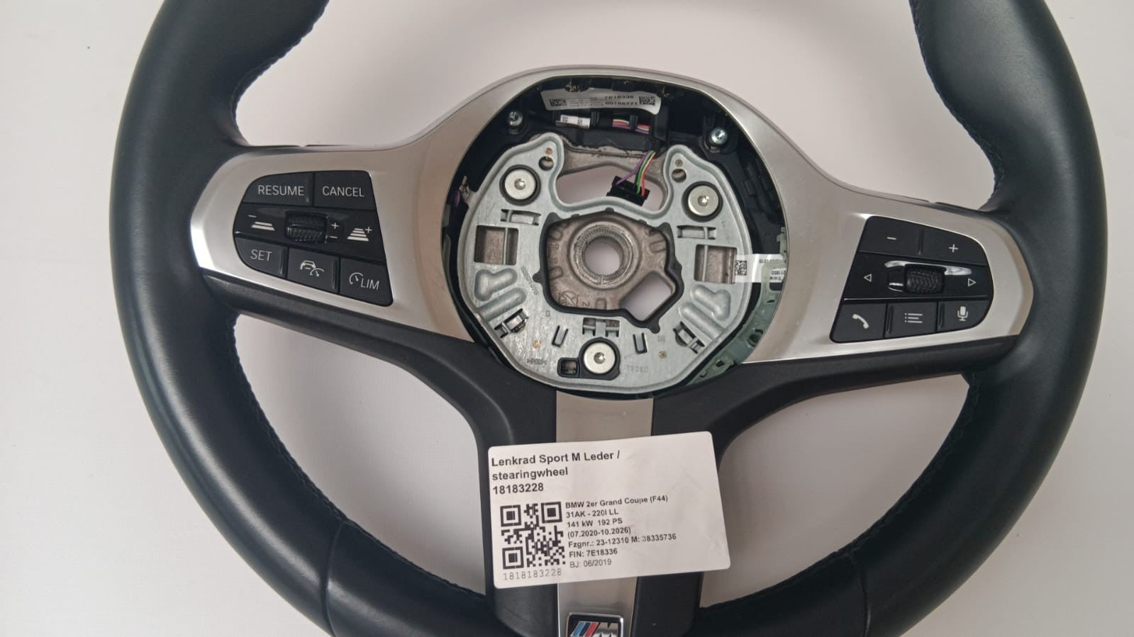 BMW F44 Grand Coupe M Sportlenkrad Leder steeringwheel 32308746675