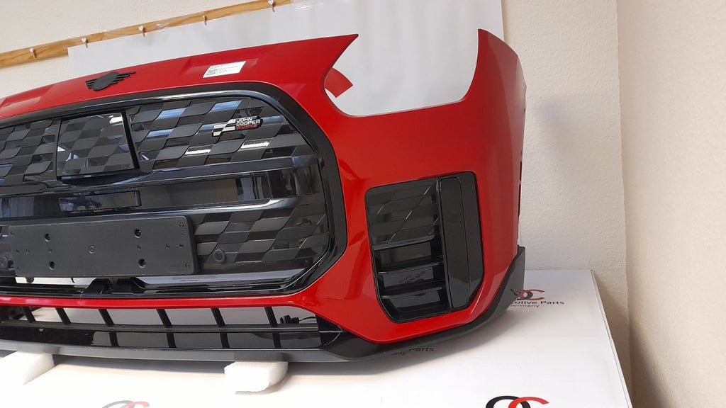 Original Mini Cooper Mini U25 Stoßfänger vorne Stoßstange bumper red PDC