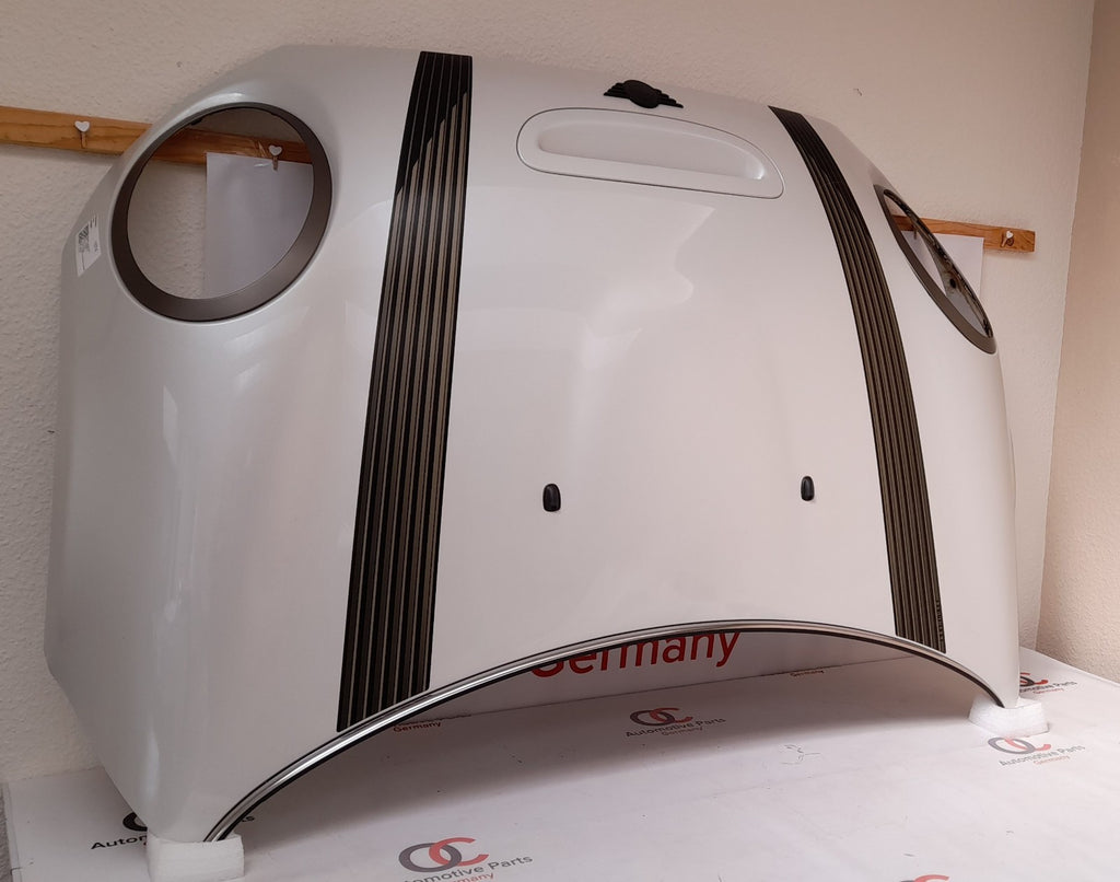 Mini Cabriolet Sport F57 Motorhaube Frontklappe Hood Nanuq White 8499869