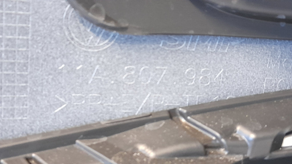 Original VW ID.4 ID.5 Stoßstange Stoßfänger hinten Gletscherweiss S9R