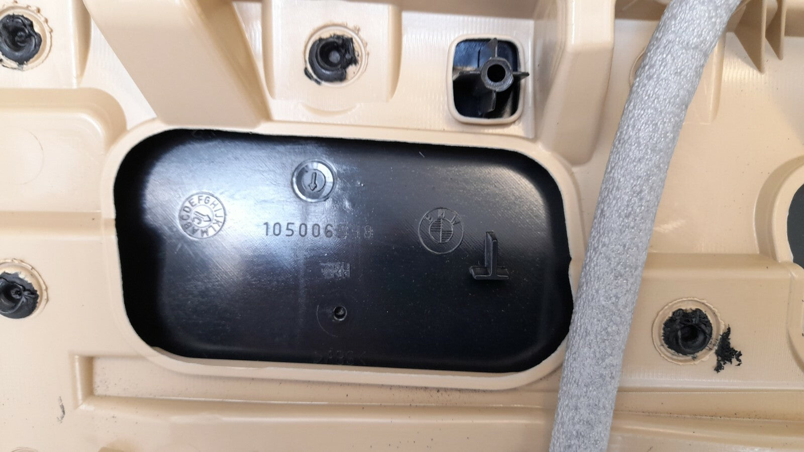 BMW X3 F25 Türverkleidung Verkleidung Hinten rechts Bowdenzug Türöffner Bowden