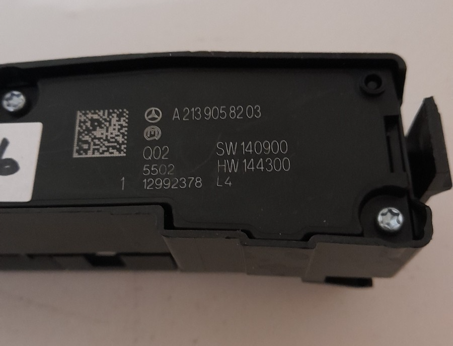 Original Mercedes A2139058203 SCHALTERBLOCK SWITCH BLOCK