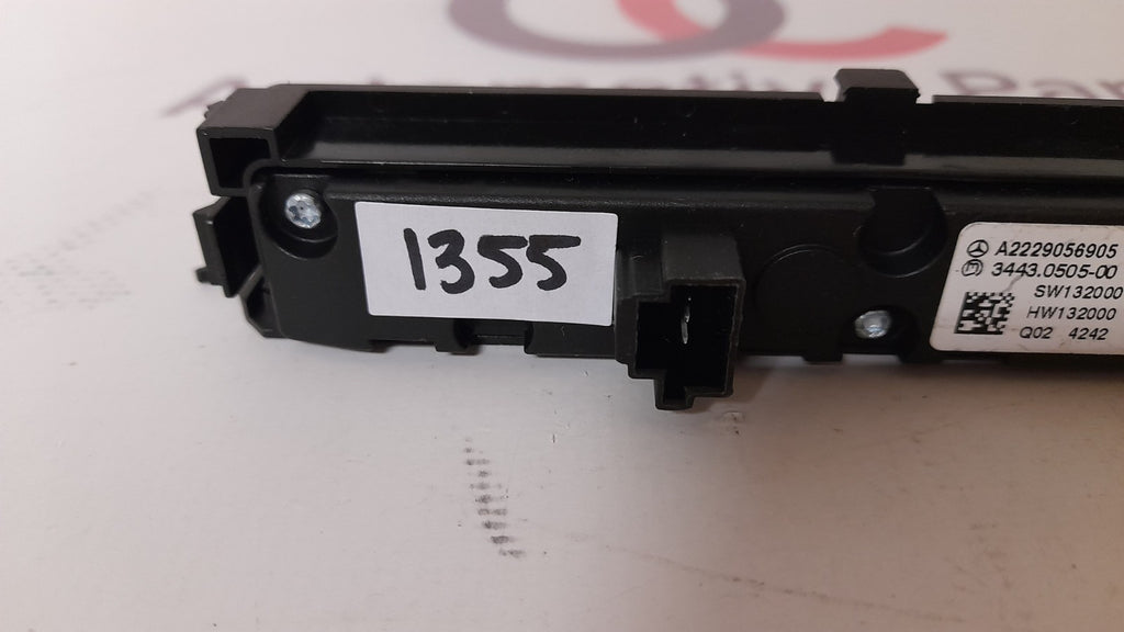 Mercedes Schalter Spurhalteassistent Einparkhilfe Parktronic PDC A2229056905