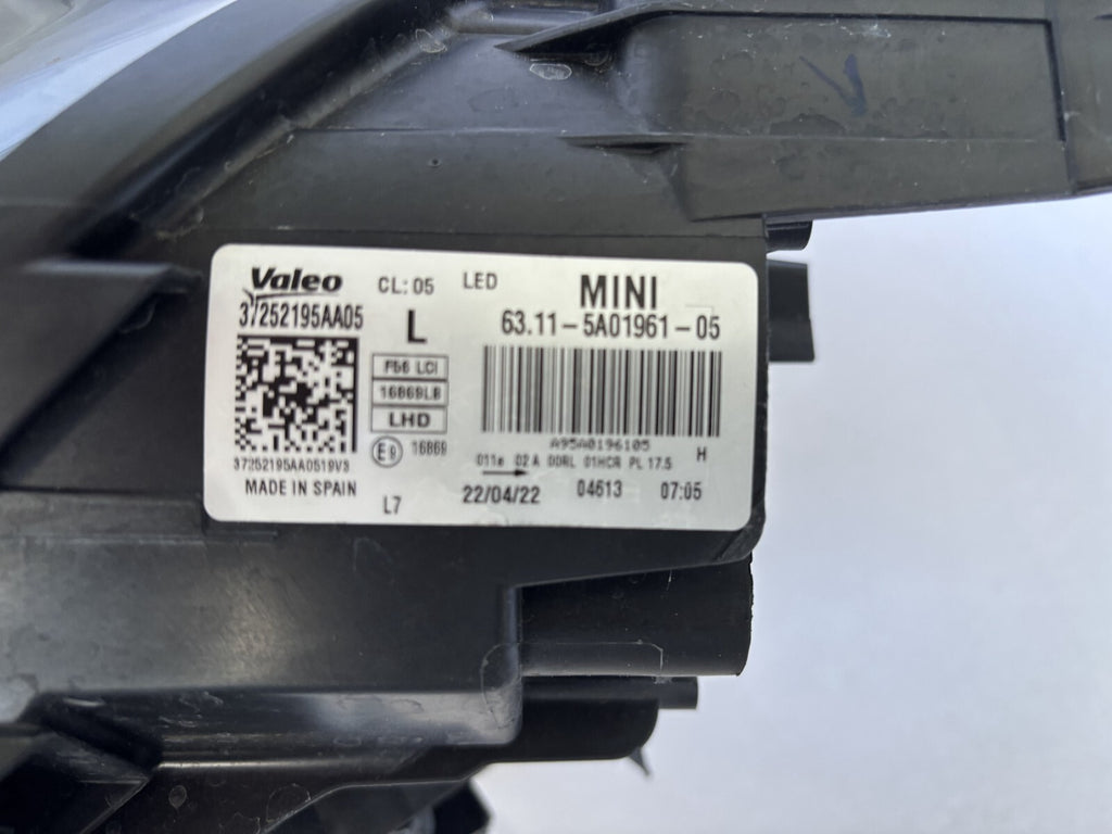 Original Frontscheinwerfer Mini MINI F55/F56/F57  Led Links 5A01961