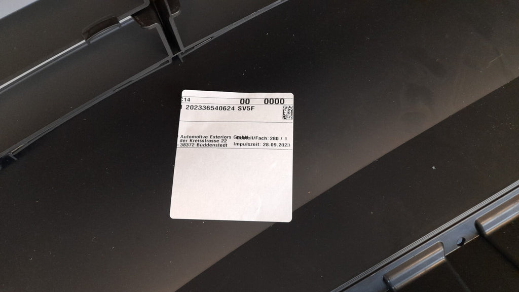 Original Frontstoßstange Stoßstange Vorne SEAT TARRACO LA7W REFLEX SILBER