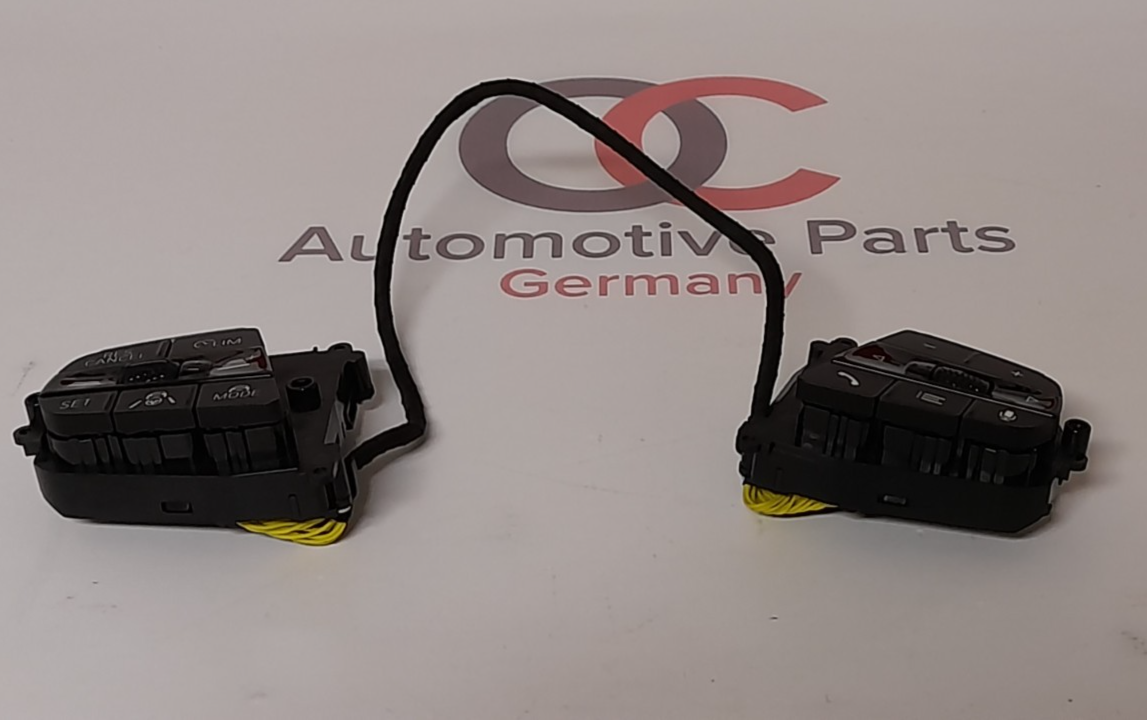 Original BMW  Schalter Multifunktionslenkrad 61315A587A7 Switch MFL LACK ASS SLD