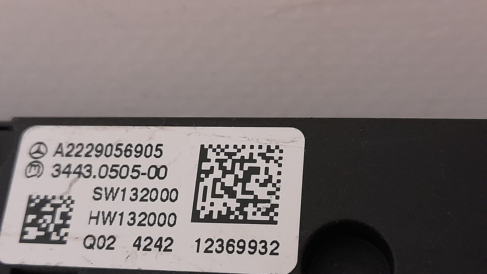 Mercedes Schalter Spurhalteassistent Einparkhilfe Parktronic PDC A2229056905