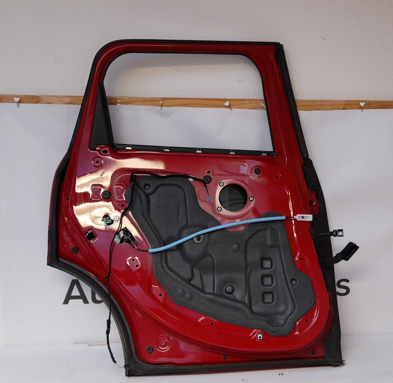 Mini F60 LCI Cooper S Countryman Tür hinten links 7438597 chili-red, left door