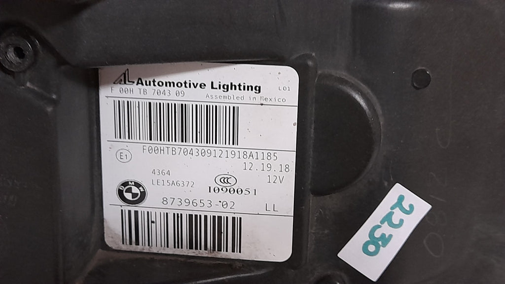 Original BMW X3 G01 X4 G02 8739653-02 LED links Scheinwerfer Headlight