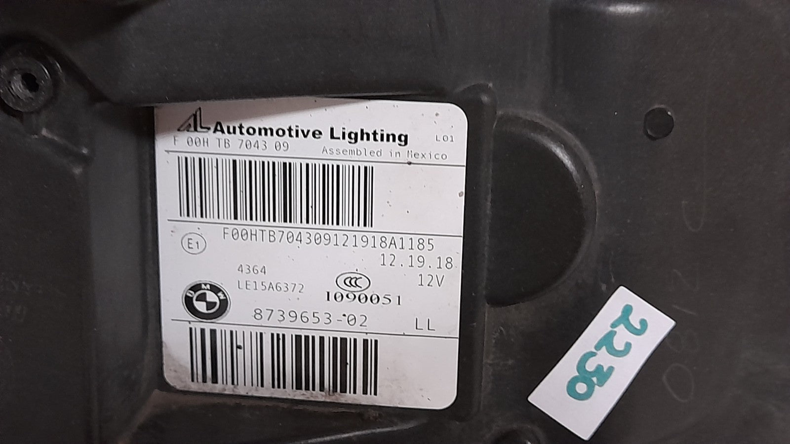 Original BMW X3 G01 X4 G02 8739653-02 LED links Scheinwerfer Headlight