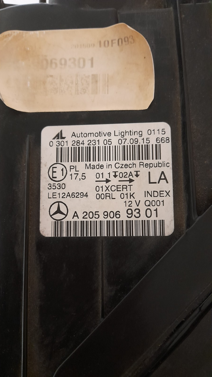 Mercedes-Benz W205 C-Klasse LED Scheinwerfer links A2059069301 mit Steuergerät