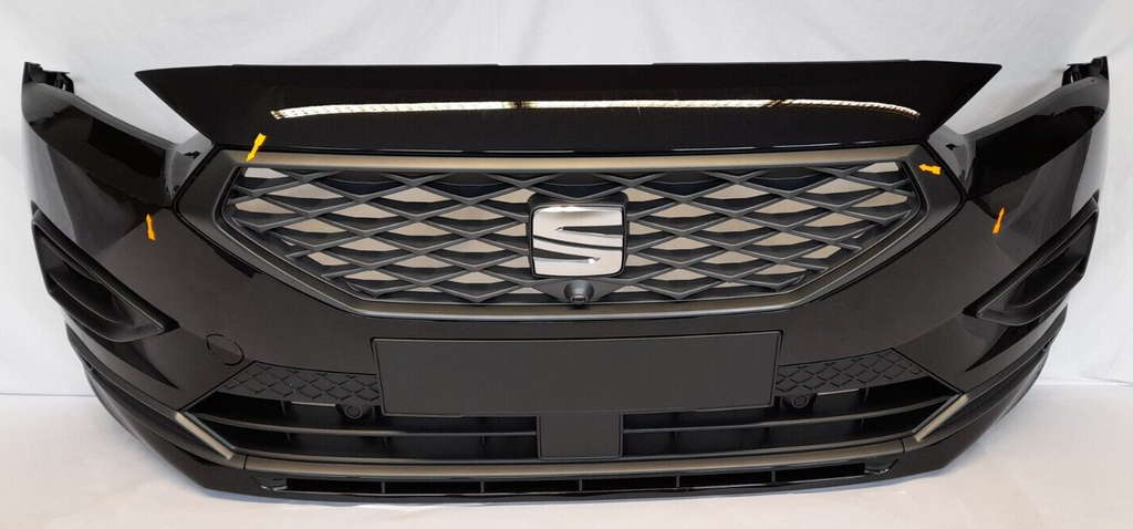 Original SEAT Tarraco Stoßstange Bumper vorne   6 PDC DEEPBLACK C9X