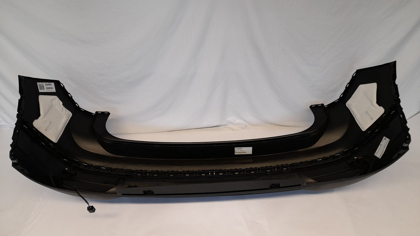 Original VW Tiguan AX1 Facelift Stoßstange Stoßfänger hinten Deepblack C9X 4XPDC [359]