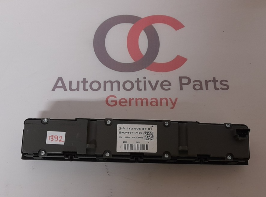 Original MERCEDES-BENZ A2129053701 SCHALTERBLOCK SWITCH BLOCK