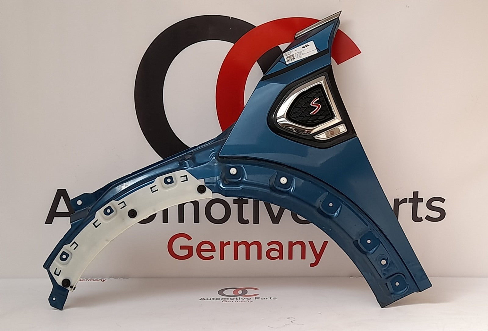 Orig. MINI Countryman F60 Seitenwand Kotflügel Fender links island-blue metallic