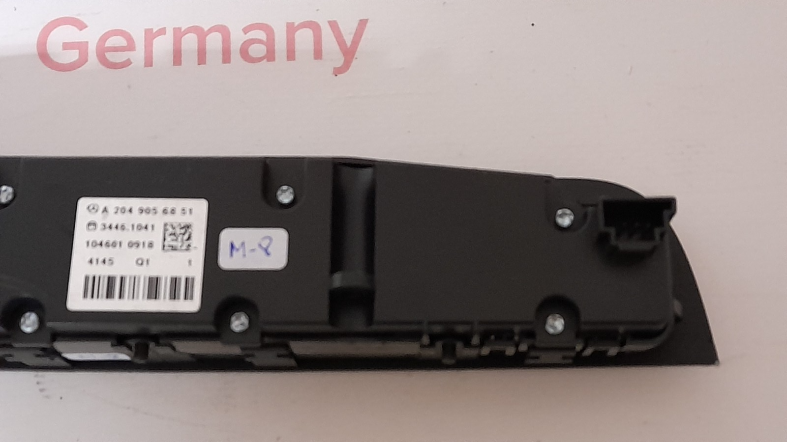 Original MERCEDES BEDIENFELD GLK X204 SCHALTERBLOCK SWITCH BLOCK A2049056851