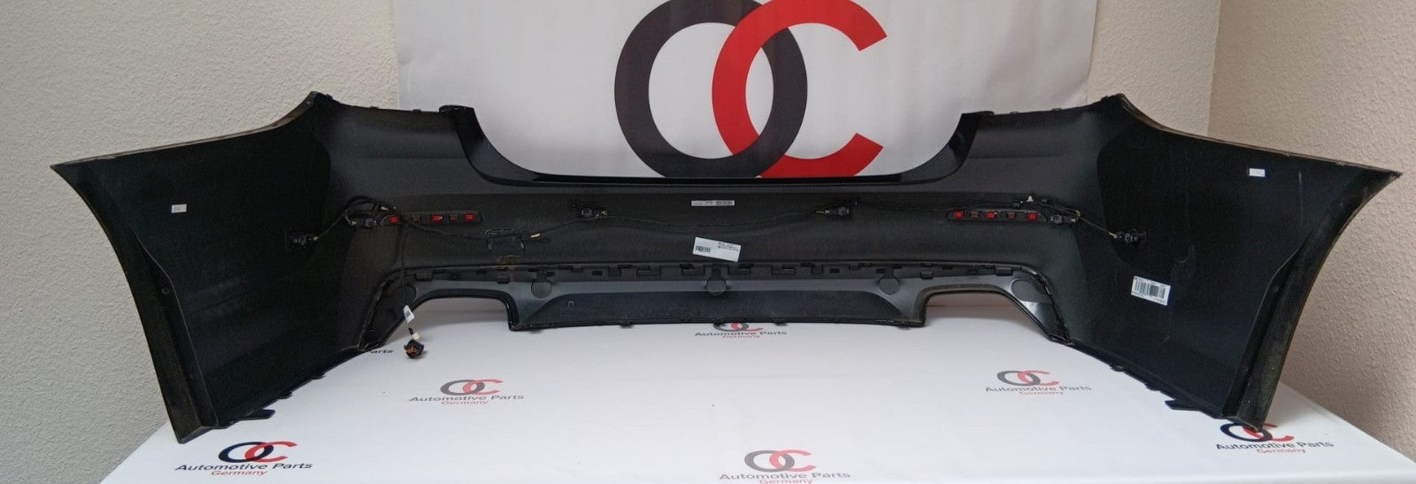 BMW 5er G30 2022 LHD LCI Heckstoßstange Schwarz 51129498613 9498613 rear bumper
