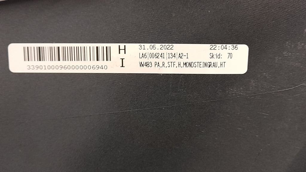 Original Stoßstange Stoßfänger hinten VW ARTEON 3H Facelift "R" Mondsteingrau [699]