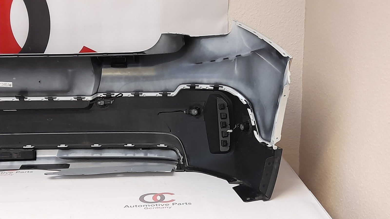 Original Mini Stoßfänger hinten Stoßstange bumper weiß PDC
