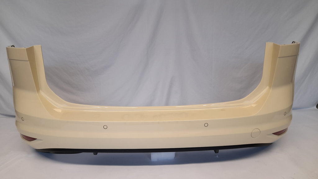 Original Stoßstange hinten Heckstoßstange VW TOURAN 5T 4PDC HELLELFENBEIN