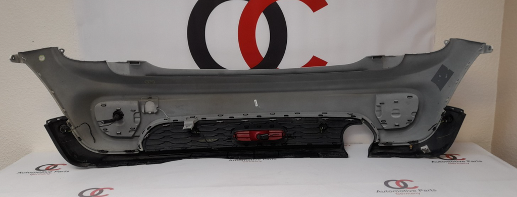 Mini Cabriolet F57 Cooper D Stoßfänger hinten S PDC, rear bumper, pepper-white