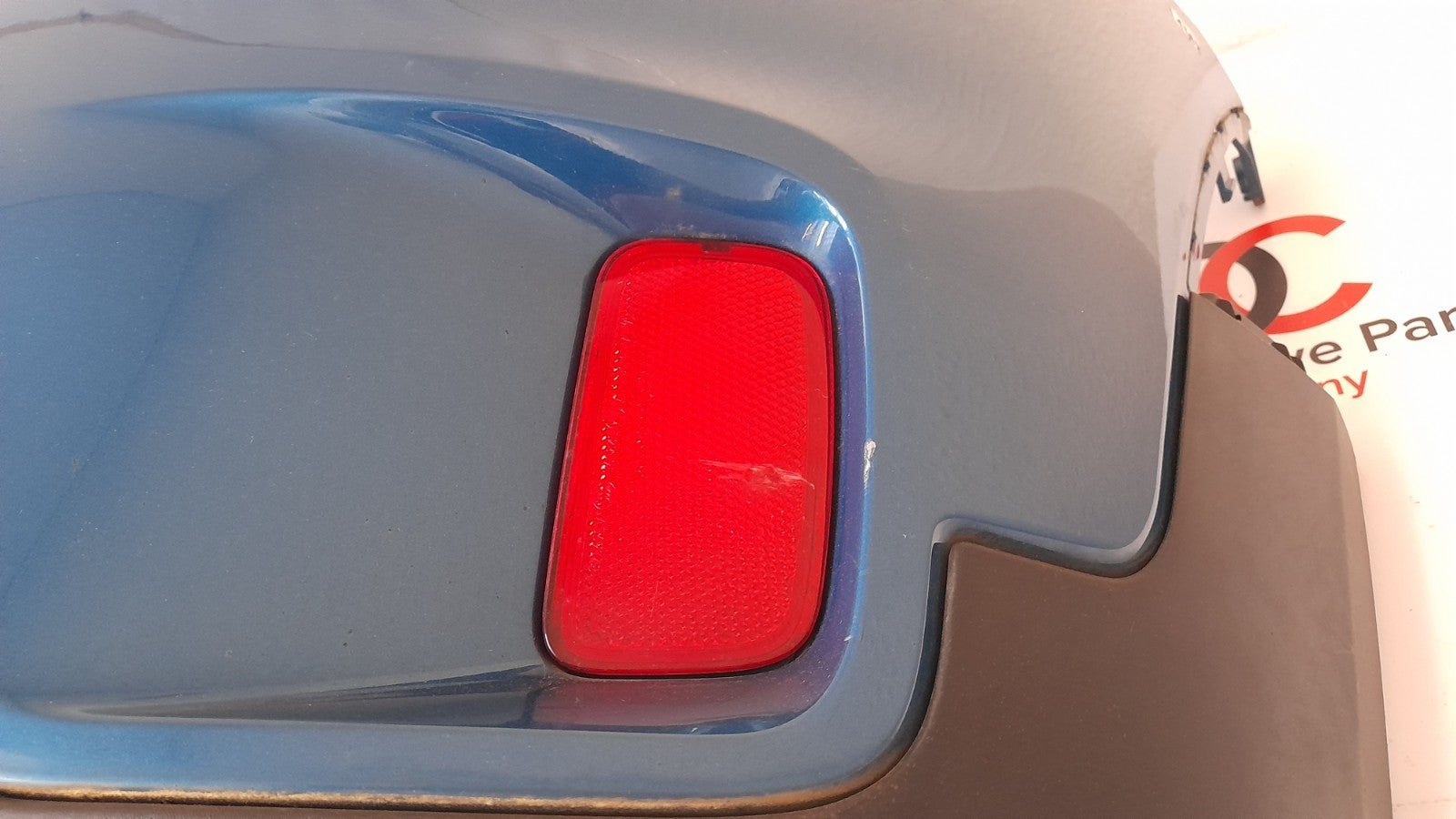Original Mini  F60 Countryman sport Stoßfänger hinten island-blue metallic
