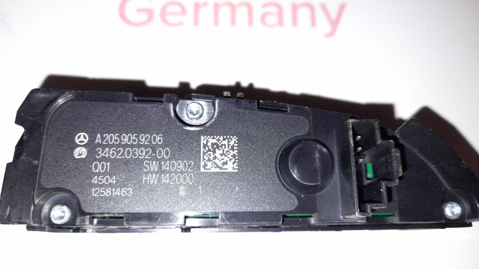Orig. Mercedes C W205 BEDIENFELDSCHALTER A2059059206 SCHALTERBLOCK SWITCH BLOCK