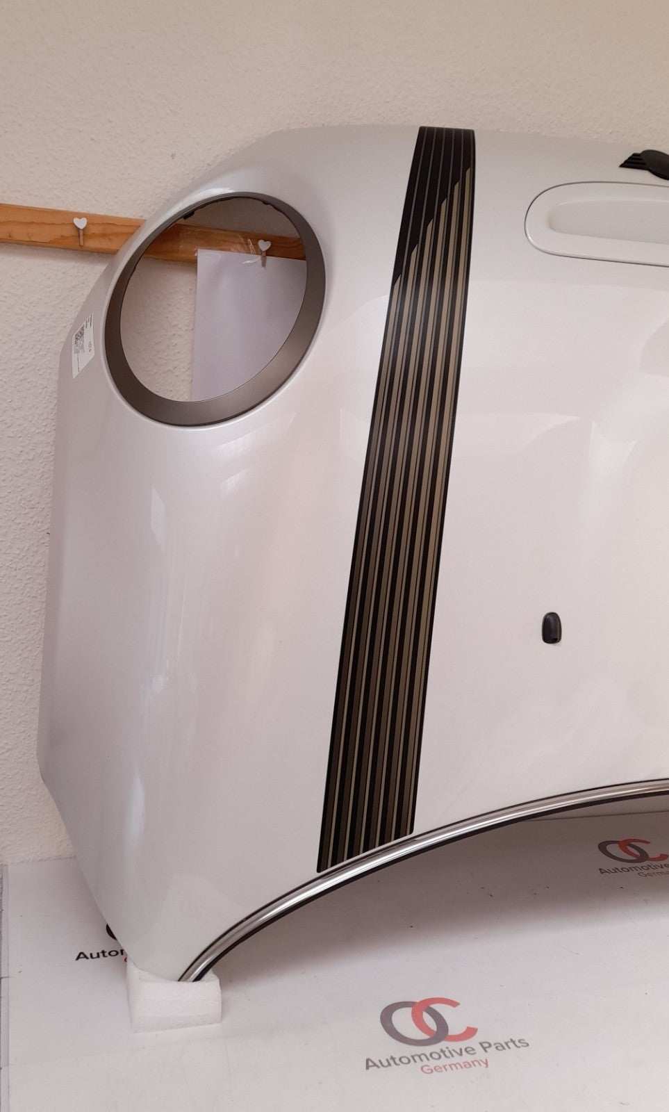 Mini Cabriolet Sport F57 Motorhaube Frontklappe Hood Nanuq White 8499869