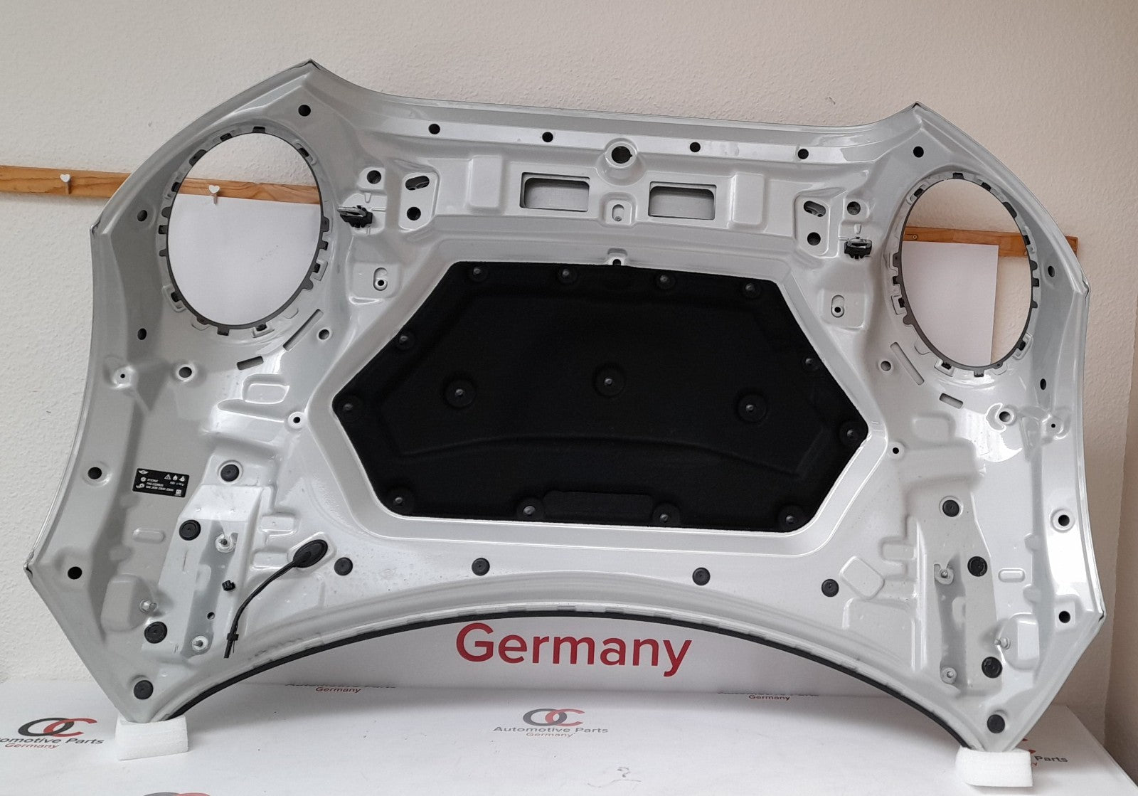Mini Cabriolet F57 Motorhaube Front klappe hood white-silver metallic 8499869