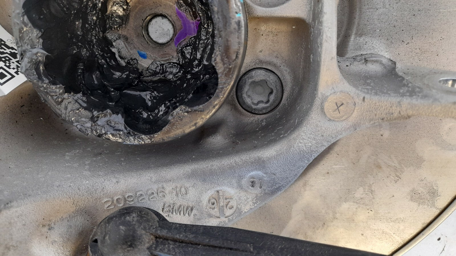 Original BMW 3er G20 G21 Schwenklager Aufhängung Querlenker Hinten Rechts axle