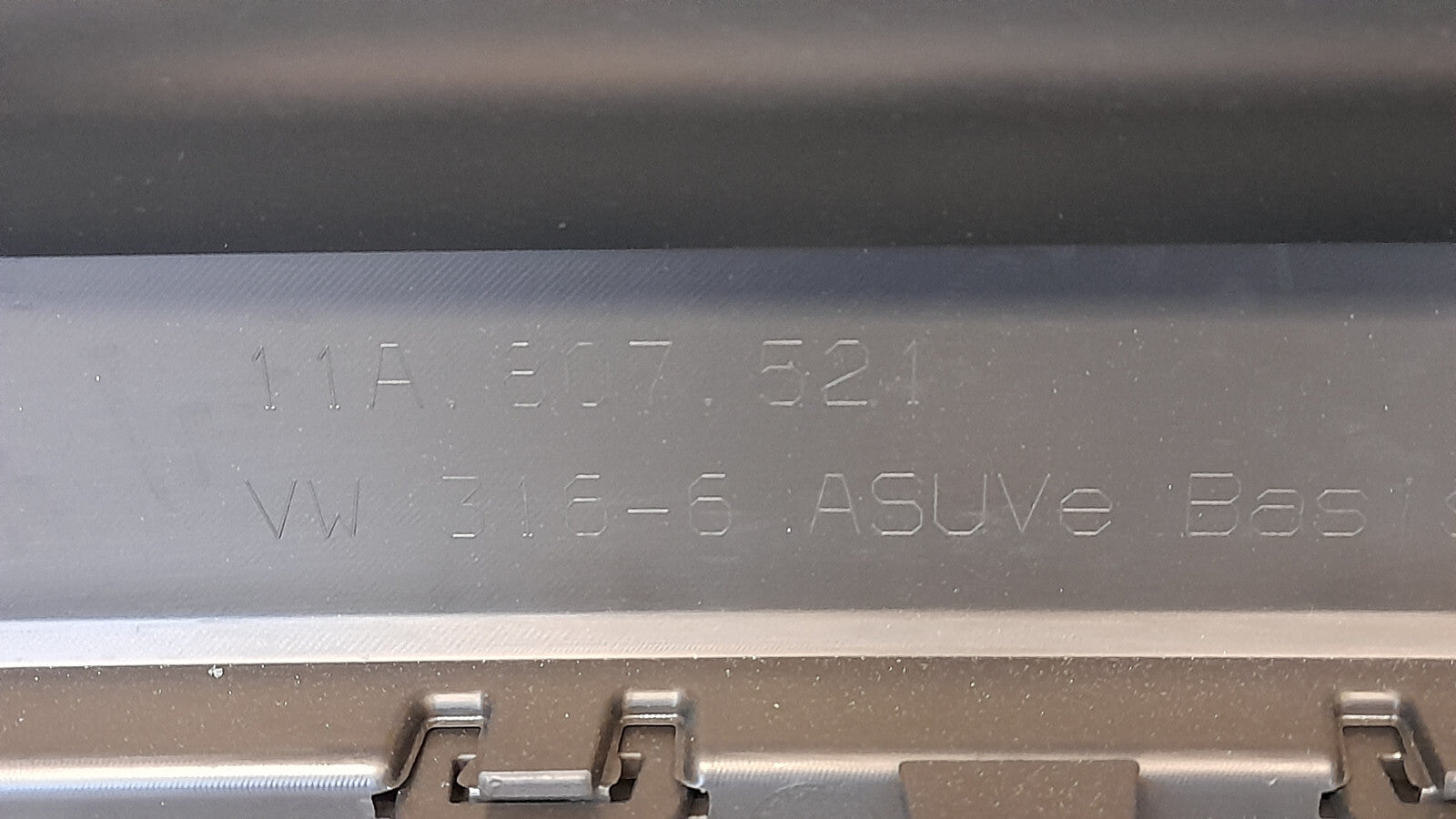 Original VW ID.4 ID.5 Stoßstange Stoßfänger hinten Gletscherweiss S9R