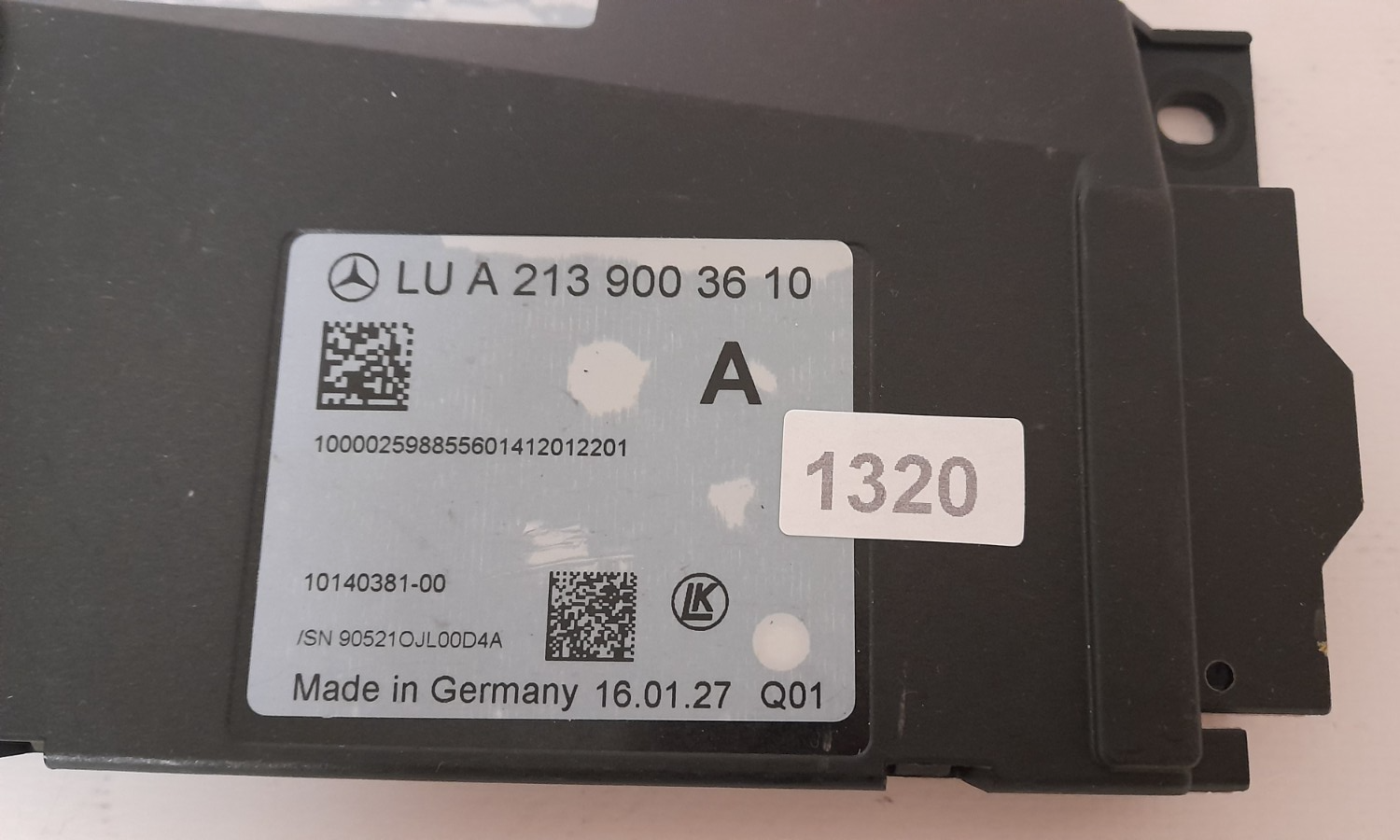 Original MERCEDES-BENZ Control Unit/Steuergerät A2139003610