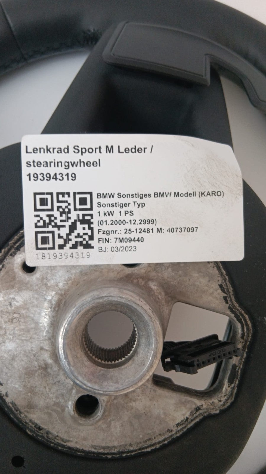 BMW 1er F70 2er F74/78 X1 U11 X2 U10 Lenkrad Sport M Leder 32305A7D358 steering