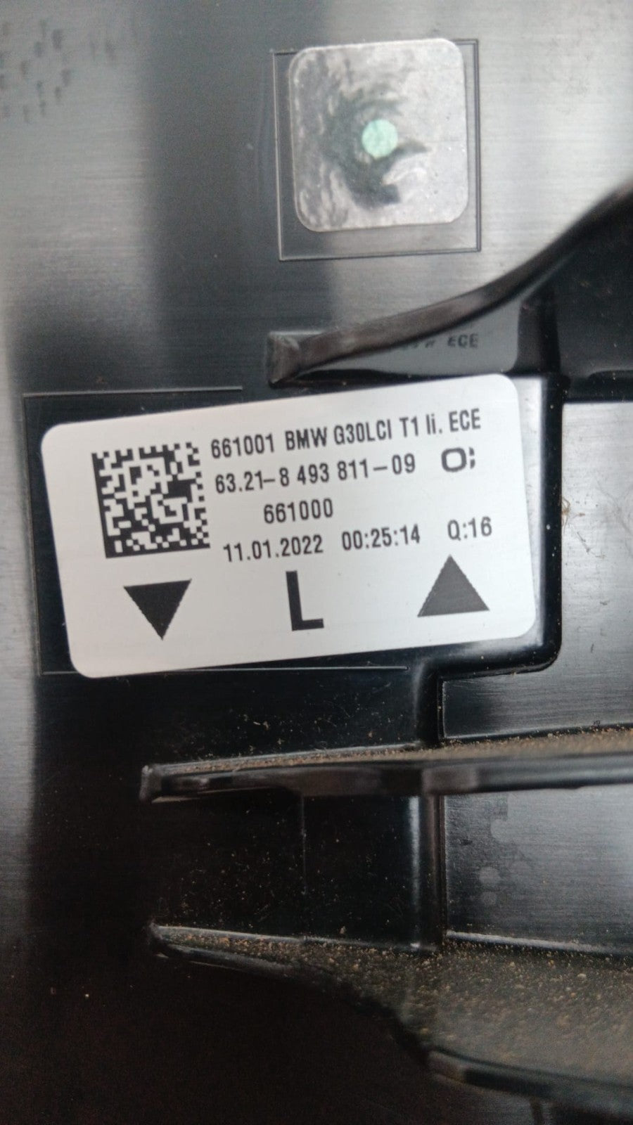 BMW 5 G30 LCI Rückleuchte 8493811 Links Rearlamp