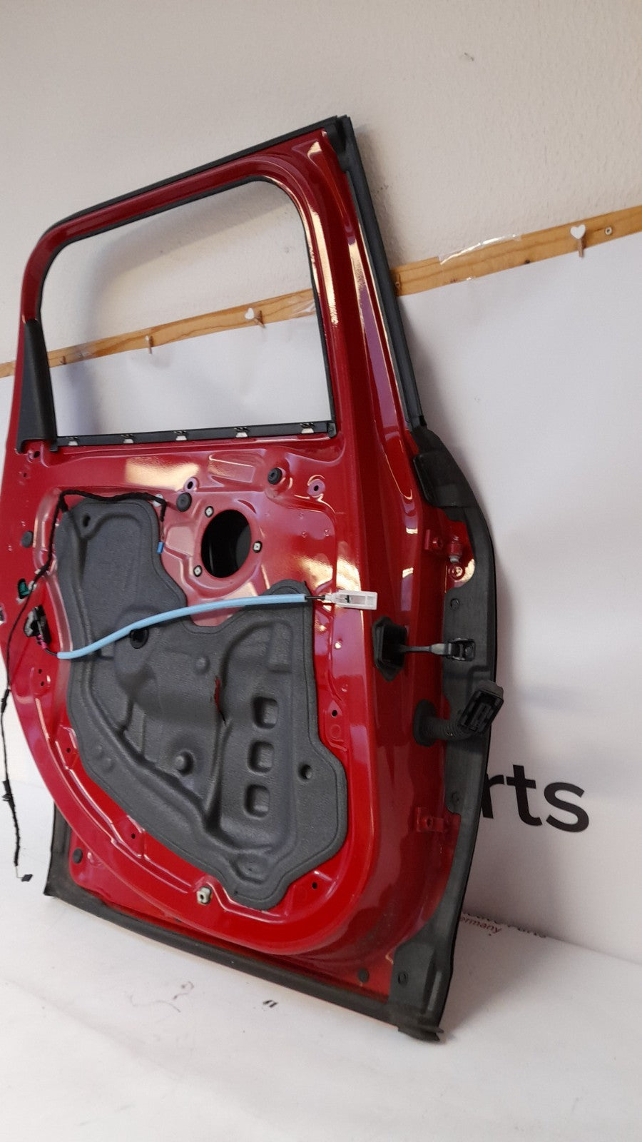 Mini F60 LCI Cooper S Countryman Tür hinten links 7438597 chili-red, left door