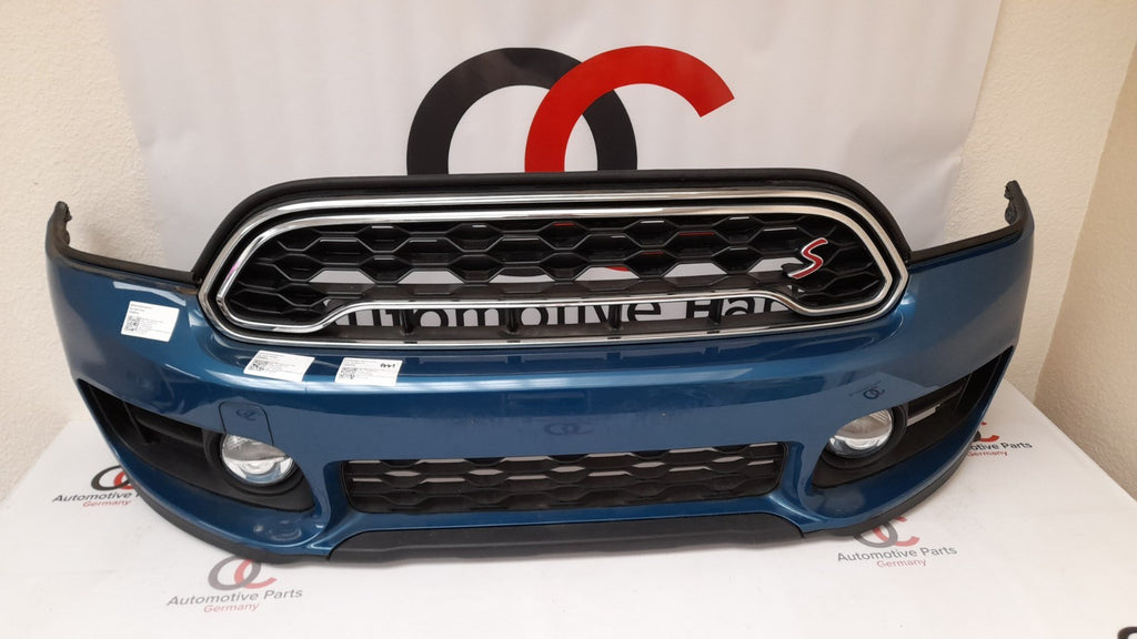 Mini Countryman F60 Stoßfänger Sport vorne island blue matallic, Stoßstange