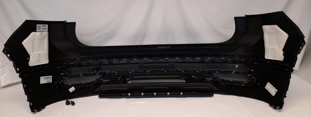 Original VW Tiguan AX1 Facelift Stoßstange Stoßfänger hinten Uranogrey 6 x PDC