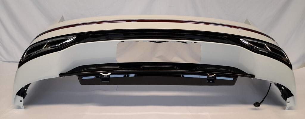 Original VW Tiguan AX1 R-Line Facelift Stoßstange Stoßfänger hinten PureWhiteC9A