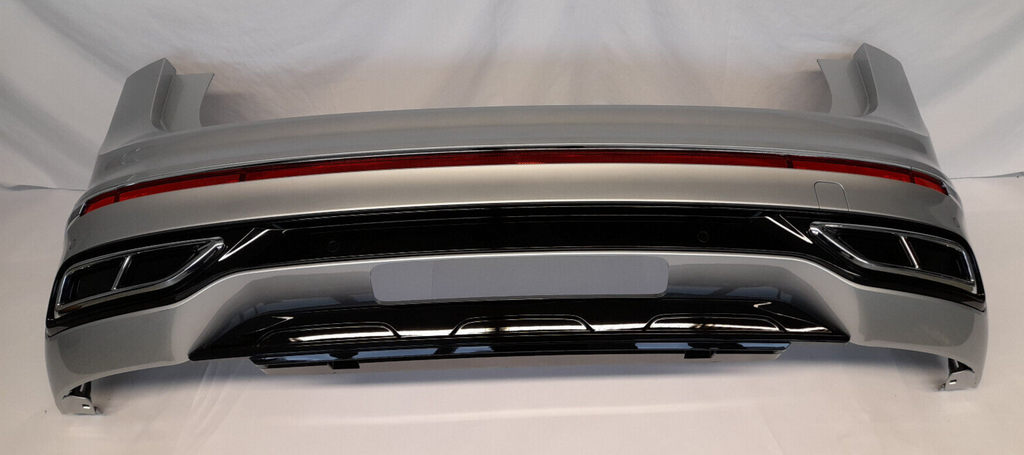 Original VW Tiguan AX1 II 5NA R-Line Facelift Stoßstange Stoßfänger hinten 6 PDC