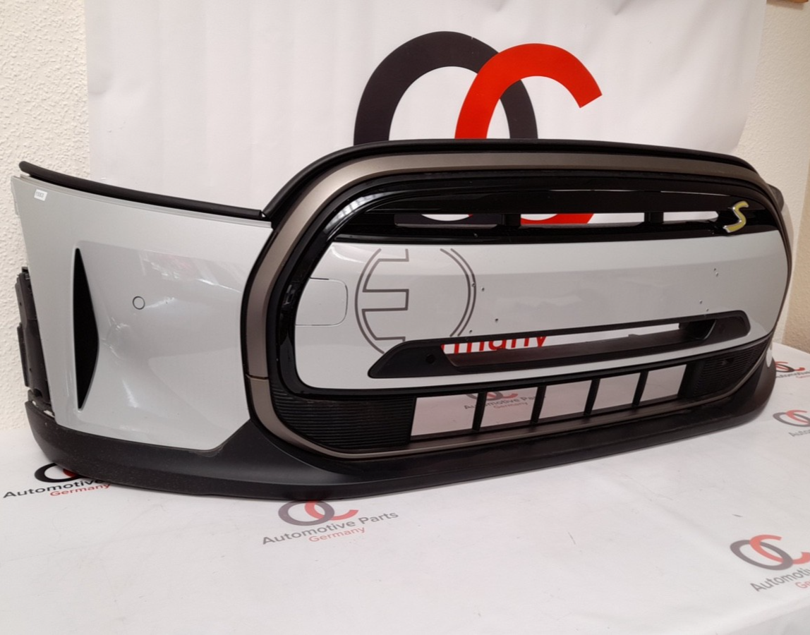 Original Mini Cabriolet F57 Cooper S Stoßfänger vorne bumper PDC white silver