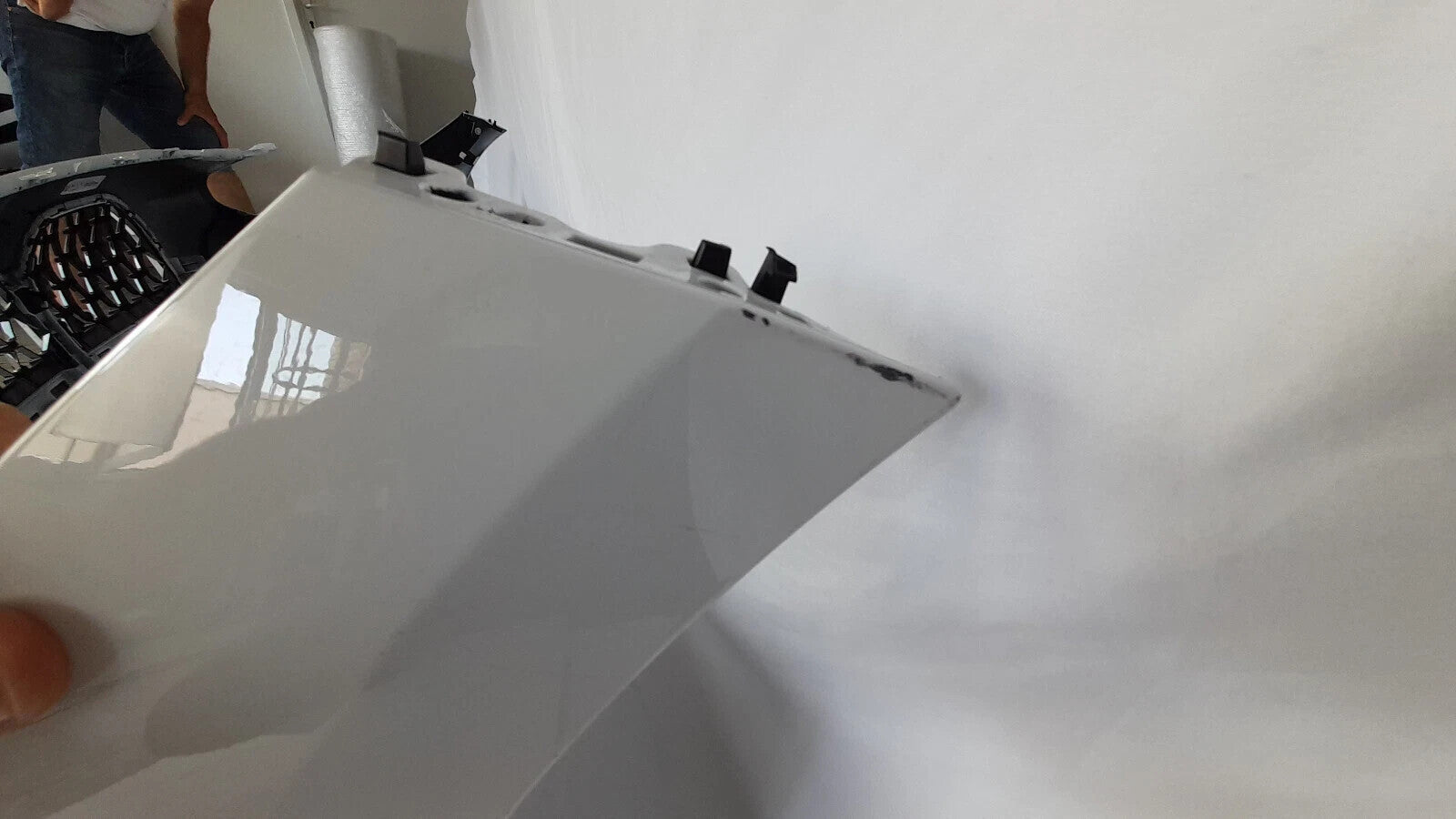 Orginal BMW 4er G22 G23 Mpaket  Stoßstange vorne  Front bumper Alpinweiss