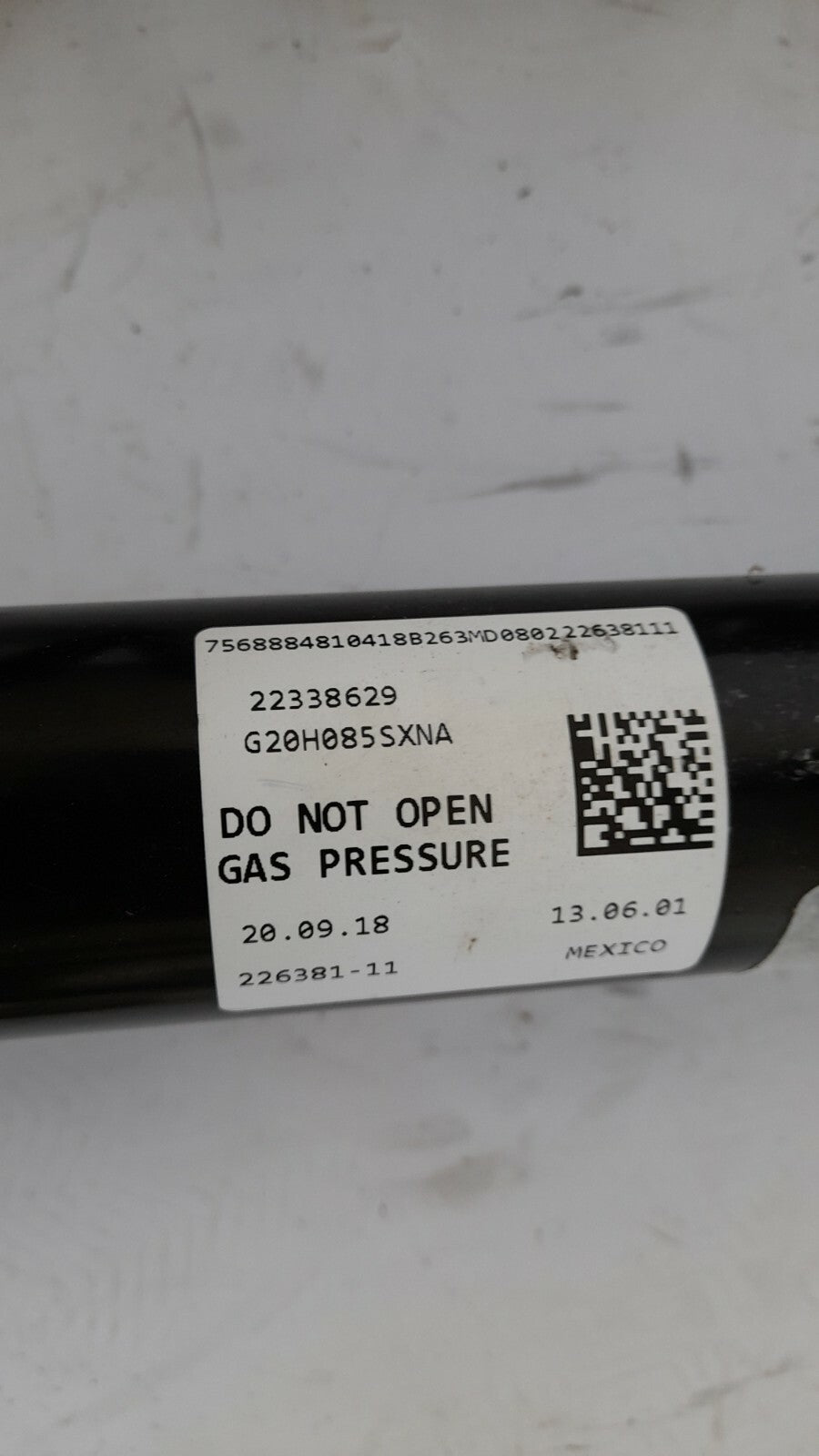BMW 3er G20 G21 Federbein Stoßdämpfer hinten rechts Zusatzdämpfer shock absorber