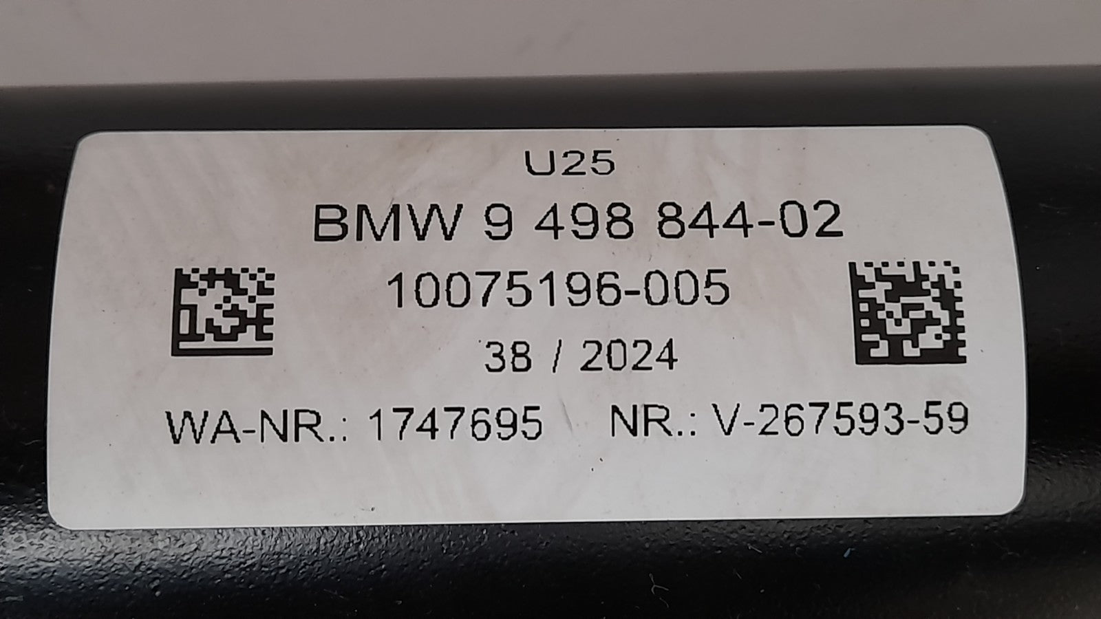 Mini U25 Countryman Anhängerkupplung elektrisch schwenkbar hitch pivoted 9498844