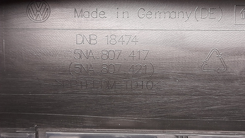 Original VW TIGUAN 2  Stoßstange hinten Heckstoßstange AX1 A7W DEEPBLACK 6PDC
